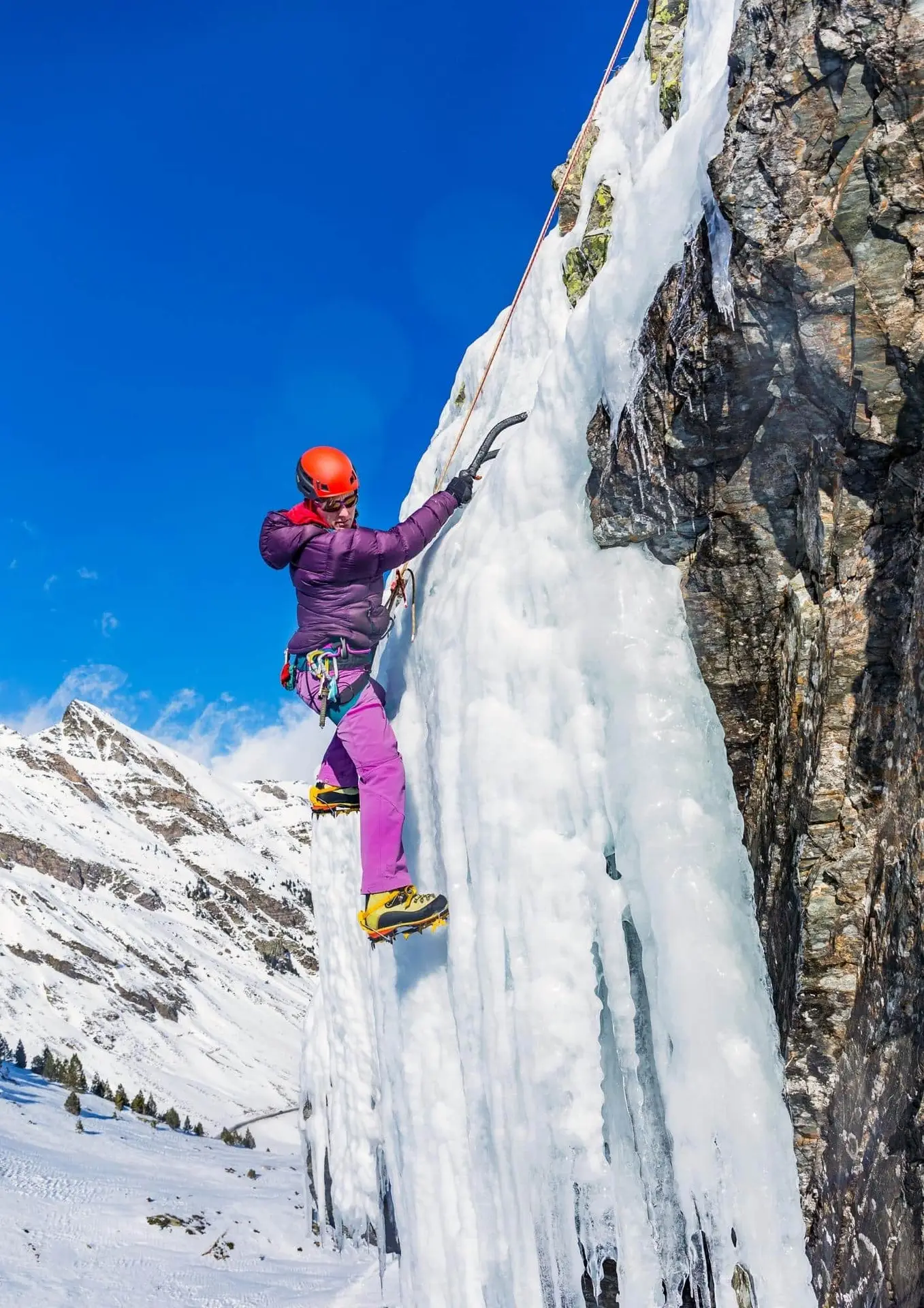 Tignes escalade glace