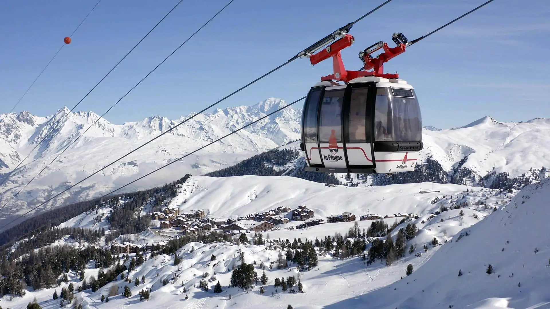 Séminaire La Plagne cabine ski 1