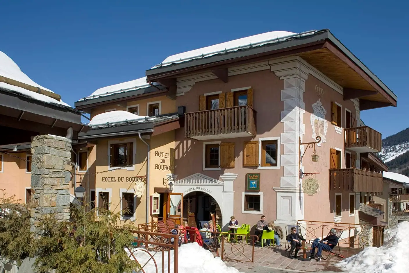 Valmorel hotel Hôtel du Bourg