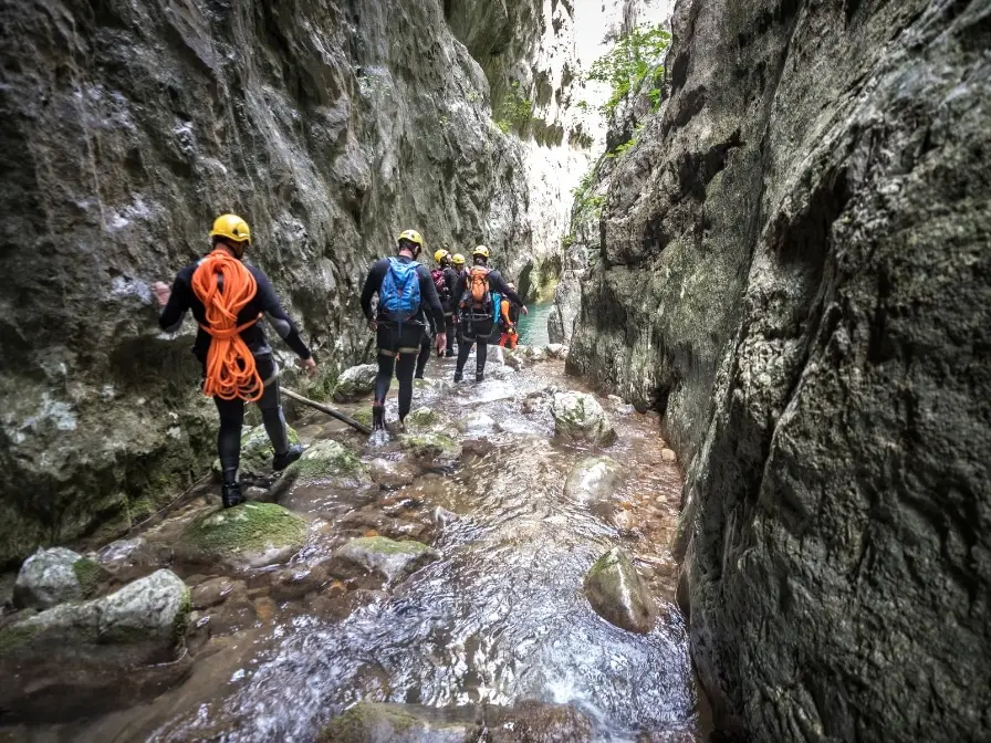 Canyoning au coeur des alpes francaises