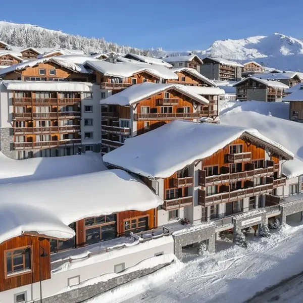 Séminaire La Rosière vue aérienne 8